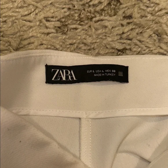 Zara high rise White Women's Skort - Picture 3 of 3